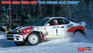 1/24 Toyota Celica Turbo 4WD - 1993 Swedish Rally Winner - driver Mats Jonsson