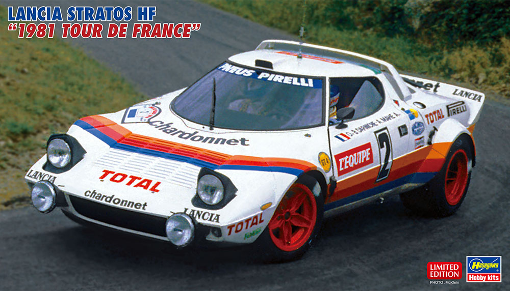 1/24 Lancia Stratos HF "1981 Tour de France"