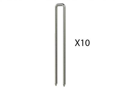 BERG Reservdel PINNE TILL RAMEN - TENT PIN (U-SHAPE) (10X)