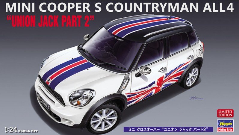 1/24 Mini Cooper S Countryman All4 Union Jack