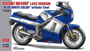1/12 Suzuki  RG400G late,blue/white w/under Cowl