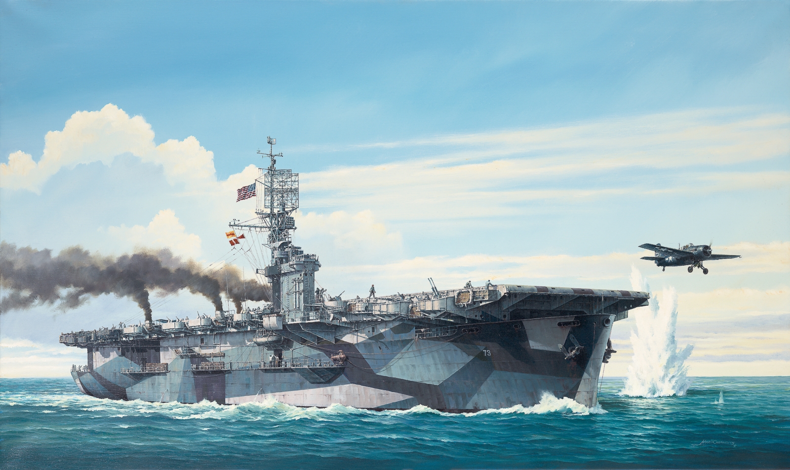 1/350 USS Gambier Bay (CVE-73)