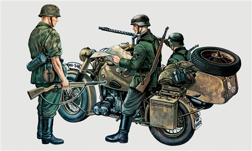 1/35 BMW w.Side Car
