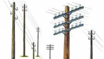 1/35 Telegraph Poles