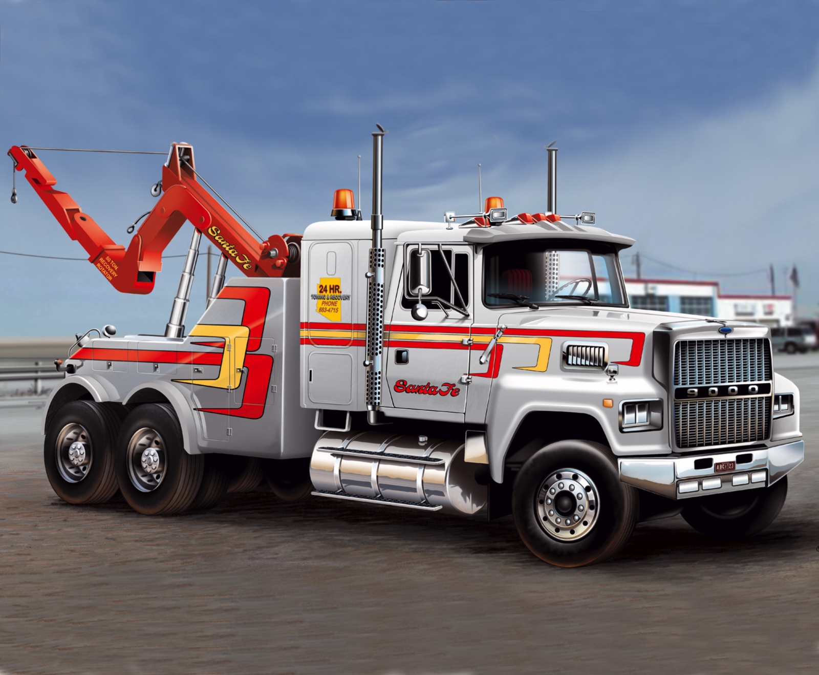 1/24 US Wrecker