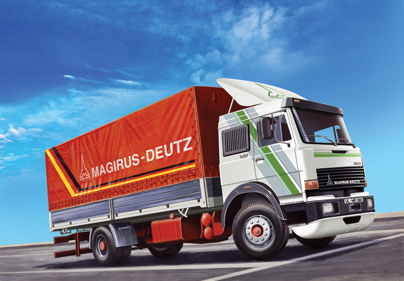 1/24 Magirus Deutz 360M Canvas Truck