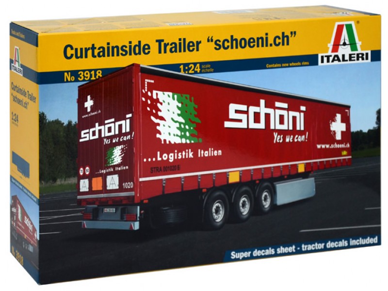1/24 Curtainside Trailer