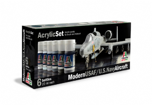 Acrylic Set (6 x 20 ml bottles) Modern USAF/U.S. Navy Aircraft