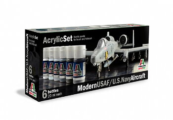 Acrylic Set (6 x 20 ml bottles) Modern USAF/U.S. Navy Aircraft