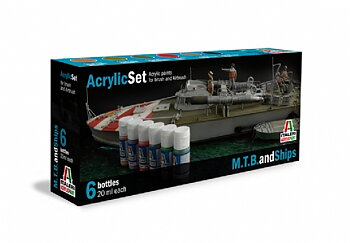 Acrylic Set (6 x 20 ml bottles) M..T.B. and Ships