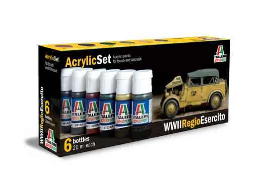 Acrylic Set  (6 x 20 ml bottles) Regio Esercitio
