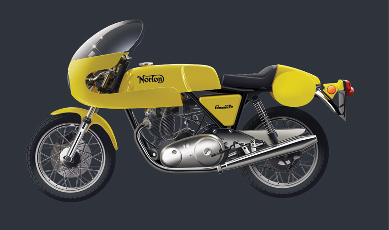 1/9 Norton Commando PR 750Cc