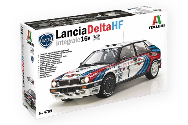 1/12 Lancia Delta HF Integrale 16V Martini International Racing Team - Monte Carlo Rally