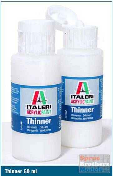 Thinner For Italeri Acrylic Sets 1x60 ml bottle