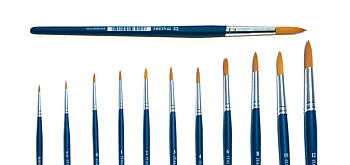 4 Brush synthetic round  12/pack-price p/p