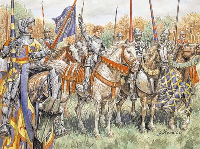 1/72 French Warriors 100 Year War