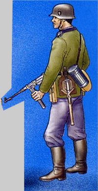 1/72 Ger.Infantry 50 fig. - 2