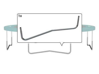 BERG Reservdel Favorit BERG W-LEG 430 (14FT)