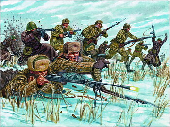 1/72 Russ. Infantry (Winter Unif)