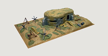 1/72 Bunker + Accessories