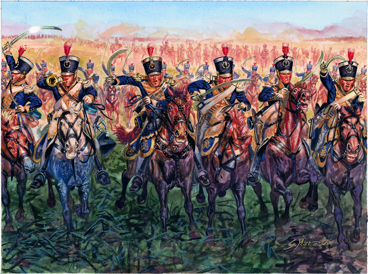 1/72 Napoleonic Wars - British Light Cavalry 1815