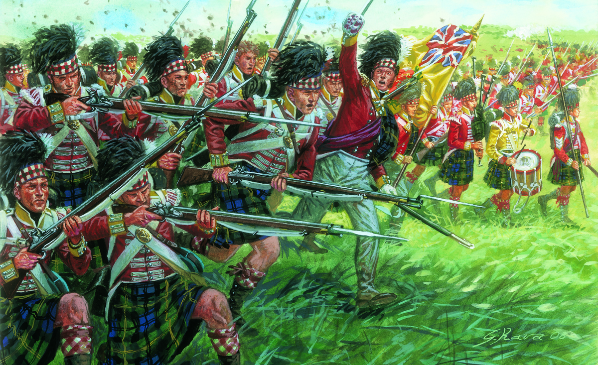 1/72 Napoleonic Wars - Scots Infantry  - 36 fig. - 2