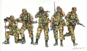 1/72 US Infantry 90s