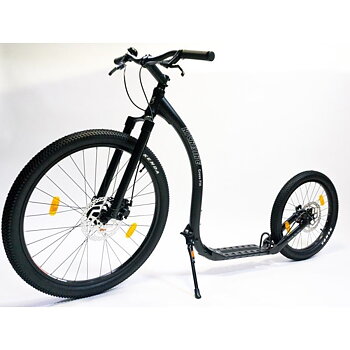 KICKBIKE sparkcykel CROSS FIX Black