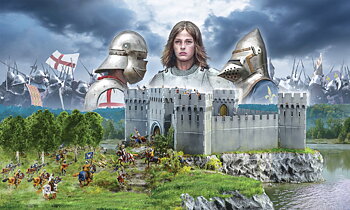 1/72 Battleset 100 Years War Castle Under Siege