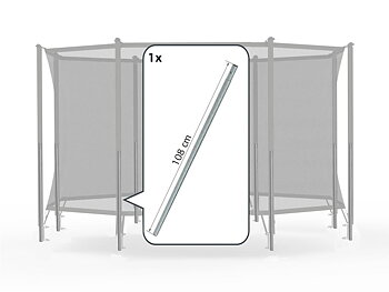BERG Reservdel Favorit BERG SAFETY NET COMFORT - LOWER TUBE + SPRINGBRACKET