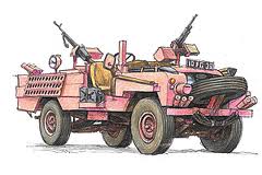 1/35 SAS Recon Vehicle Land Rover