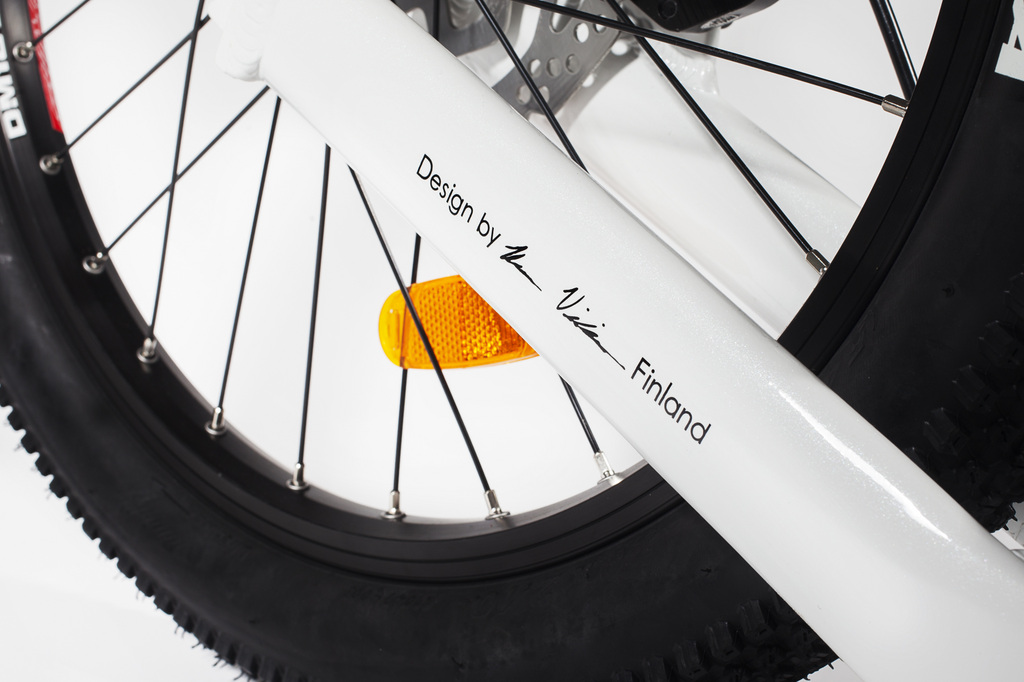 KICKBIKE sparkcykel CROSS FIX Pearl White - 9
