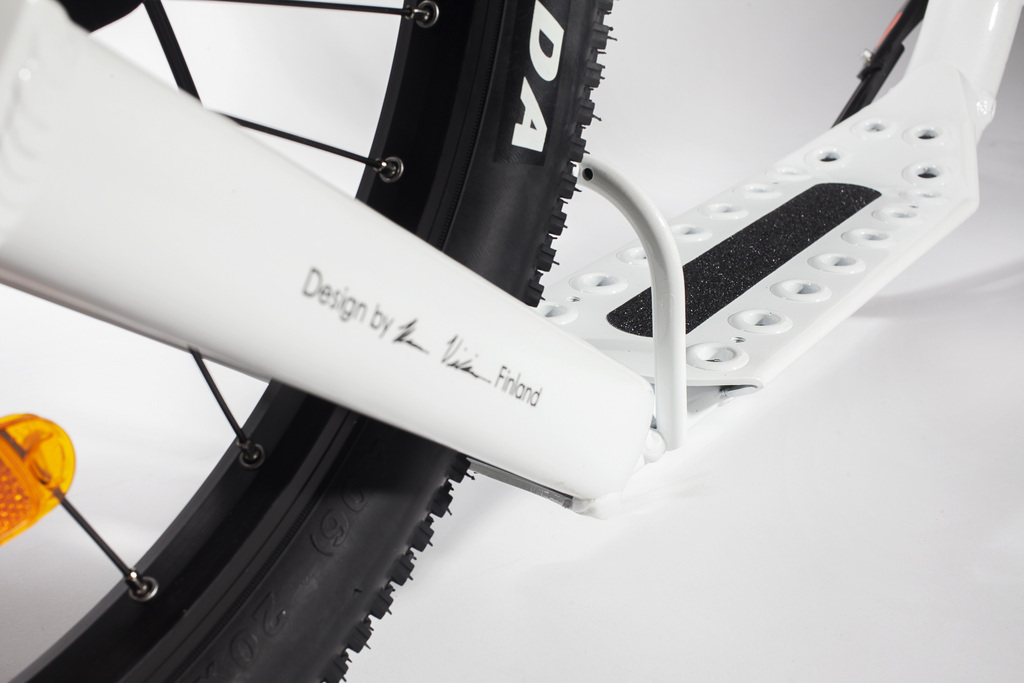 KICKBIKE sparkcykel CROSS FIX Pearl White - 10