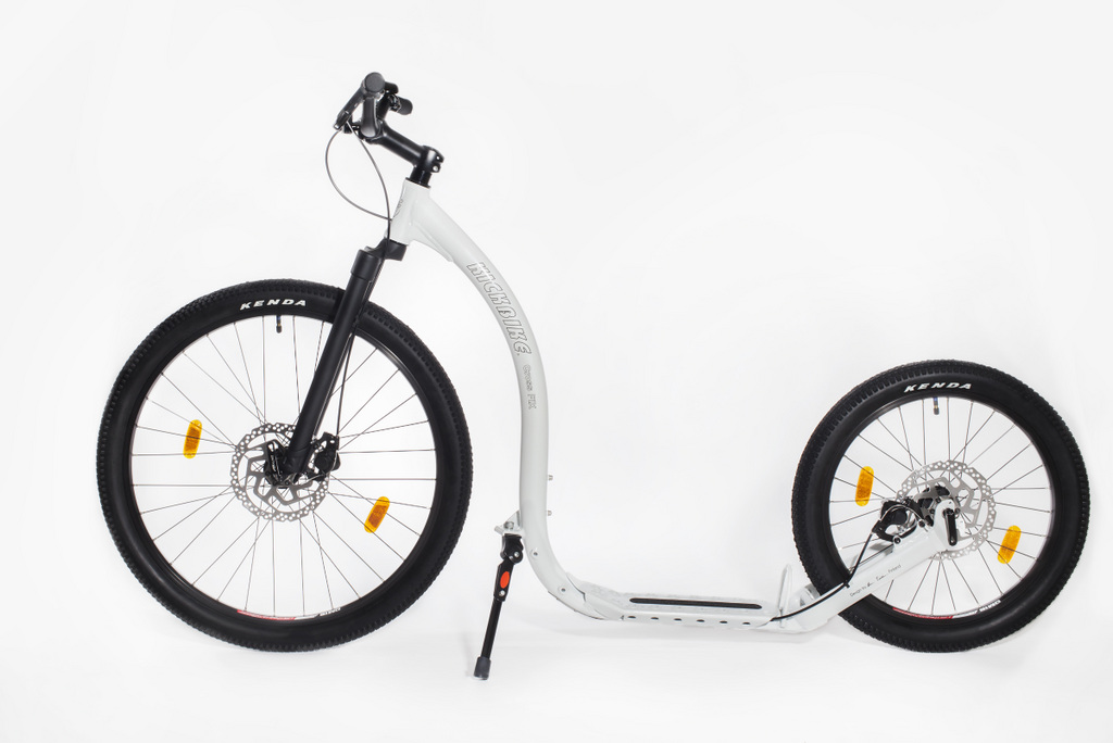 KICKBIKE sparkcykel CROSS FIX Pearl White - 2