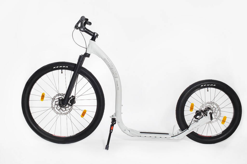 Sparkcykel stora hjul för motion o draghund - Lekute.se