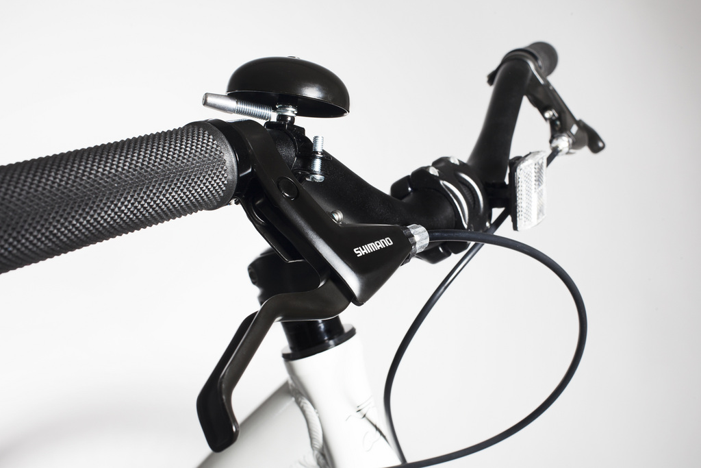 KICKBIKE sparkcykel CROSS FIX Pearl White - 14