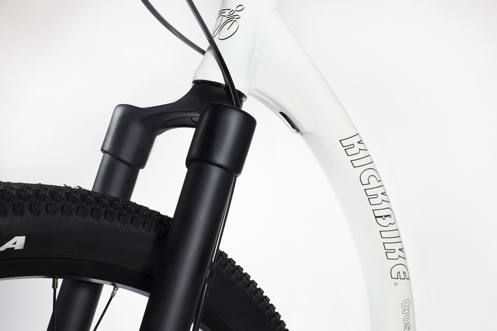 KICKBIKE sparkcykel CROSS FIX Pearl White - 4