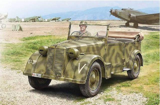 1/35 FIAT 508CM Colonial with crew