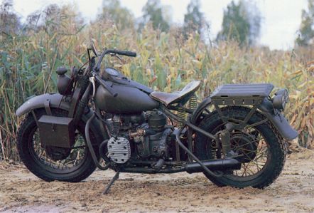 1/9 US Army Motorcycle - 2