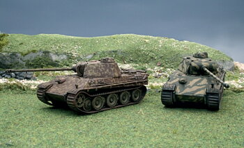 1/72 Pz.Kpfw .V Panther Ausf.2 Mod. NO GLUE