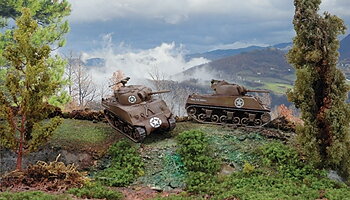 1/72 M4A3 75mm Sherman 2 pcs. NO GLUE