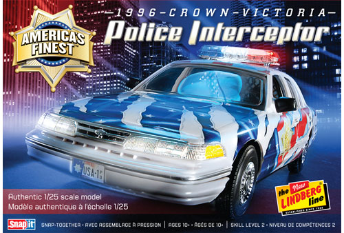 1/24 Crown Victoria Police Cruiser