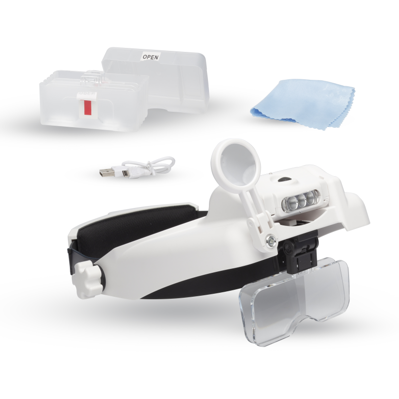 Pro LED Headband Magnifier