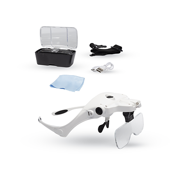 LED 5 Lens Magnifier Set USB