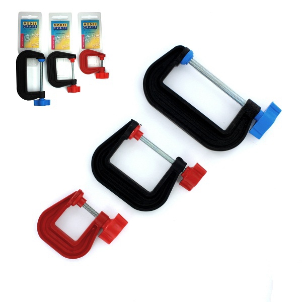 Plastic G-Clamps 75mm - 2