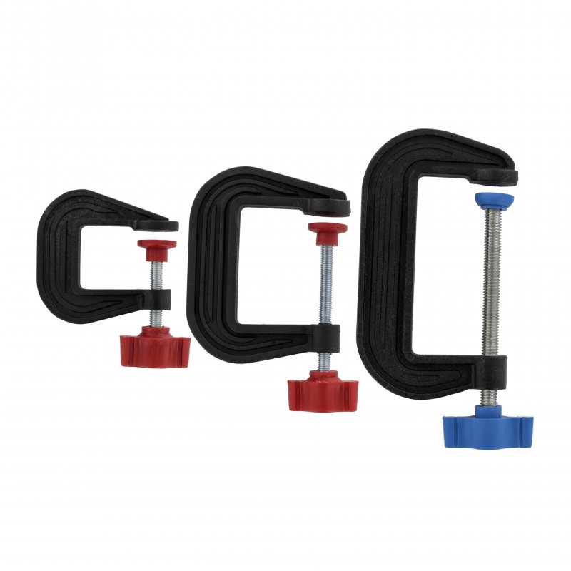 Plastic G-Clamps 75mm
