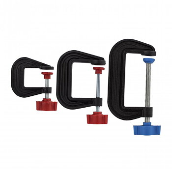 Plastic G-Clamps 75mm