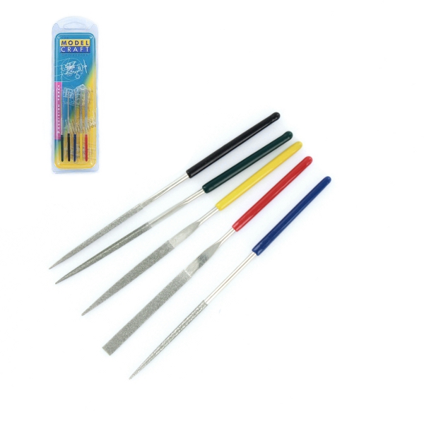 5pc Diamond File set 100mm