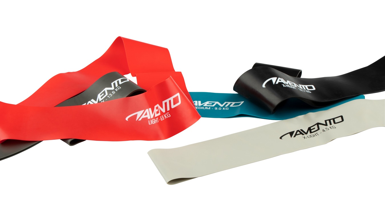 AVENTO SET LATEXBAND Fitness 5 NIVÅER/MOTSTÅND - 3