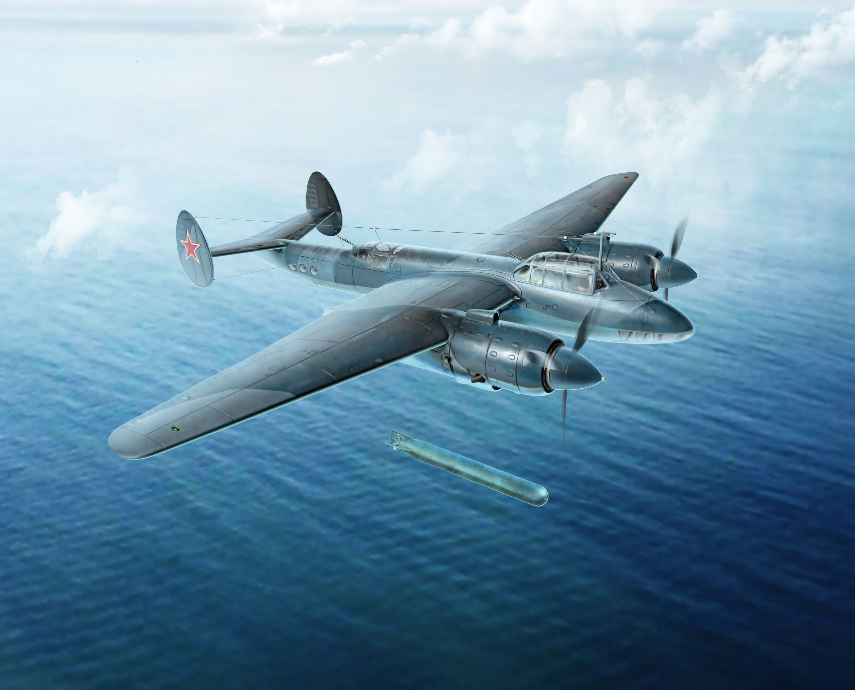 1/72 Tu-2T, Soviet torpedo plane